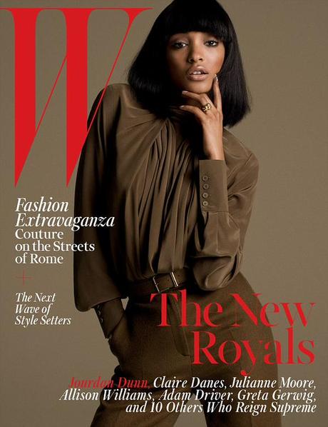 Jourdan Dunn Covers W Magazine
