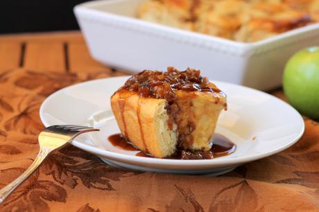 Caramel Apple Cinnamon Rolls