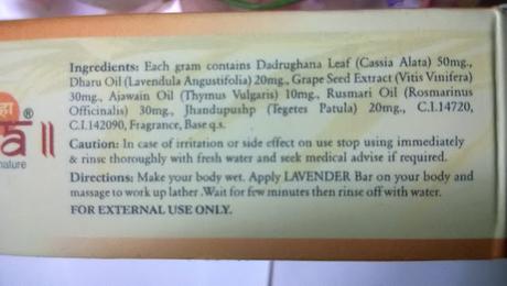 IHA Lavender Antiseptic Bathing Bar Review