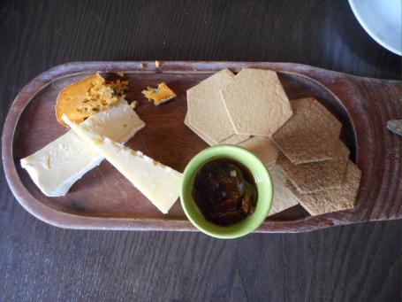  Cheese Board With Homemade Chutney & Crackers