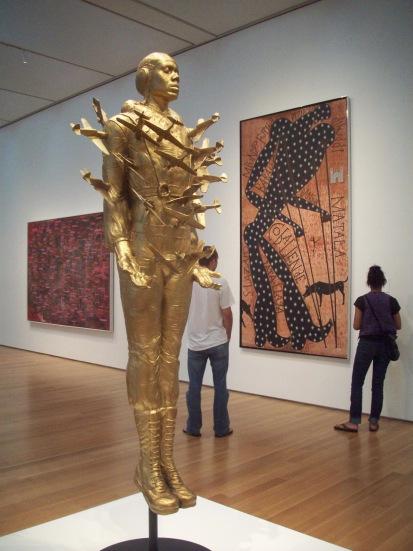 Tar Baby vs. St. Sebastian full length photo (NC Museum of Art)