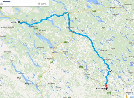 From Umnas to Lycksele