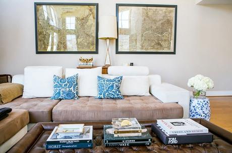 Louise Roe living room via {what you fancy}