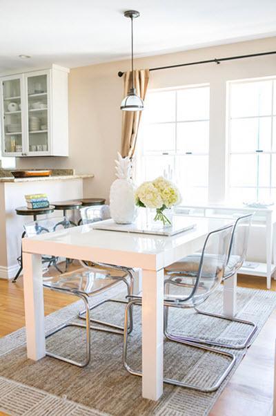 Louise Roe dining area via {what you fancy}