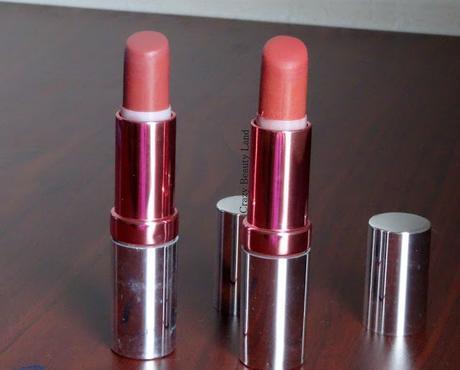 Colorbar Matte Touch Lipsticks in Pink Romance, Feelings Review Swatches Prices