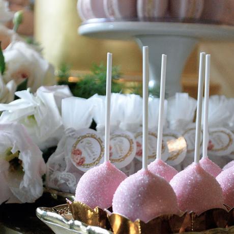Pretty In Pink Christening by Cupcakes by Rita