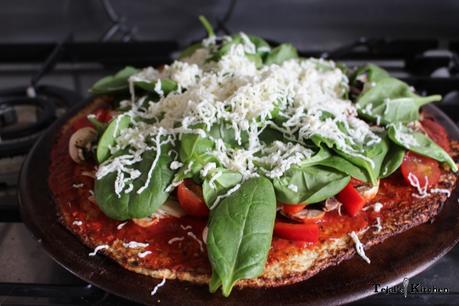 Cauliflower Crust Pizza Cauliflower Crust Pizza