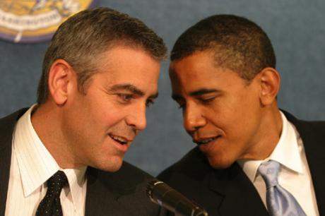 Bet Clooney isn't having a political debate with Obama