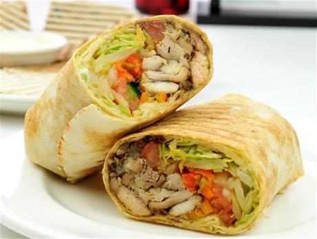 Chicken Shawarma & Fattoush Salad Recipe by Cyberchef Alka Khanna