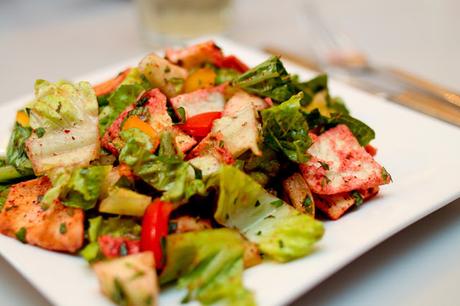Chicken Shawarma & Fattoush Salad Recipe by Cyberchef Alka Khanna