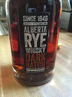The Deliciously Dark Last Few Days of Summer:  Alberta Rye Whisky Dark Batch