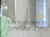 Shower Minutes Less.