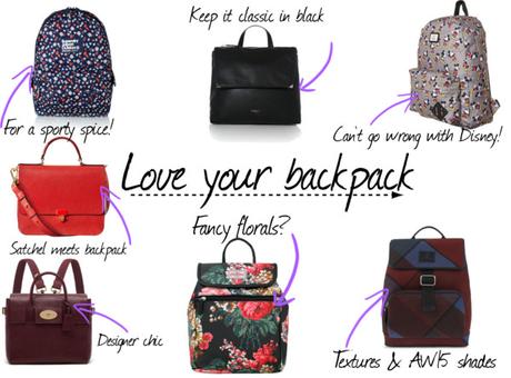 Backpack style trends
