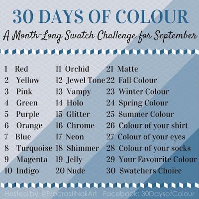 30 Days of Color - Glitter