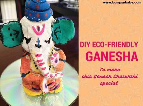 DIY Clay Ganesha – Make an Ecofriendly Ganesha at Home