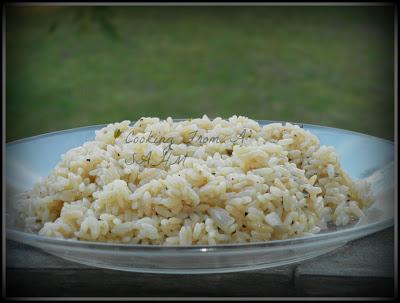 Lemon Pepper and Garlic Rice