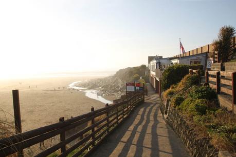 Path to the beach at Woolacombe