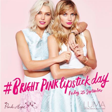 Bright Pink Lipstick Day 2015