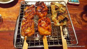 The Chicken and Fish Skewers
