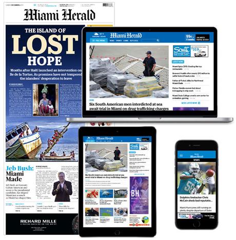 The Miami Herald, el Nuevo Herald launch with new look