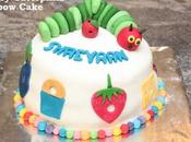 Hungry Caterpillar Rainbow Cake