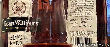 Evan Williams Single Barrel Vintage 2004 Label- 270