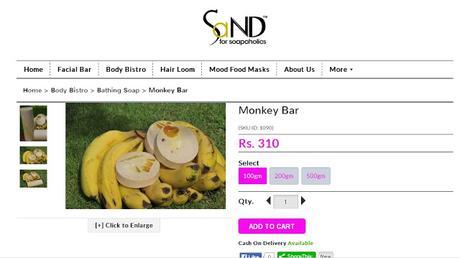 SaND for Soapaholics Monkey Bar Bathing Soap Review