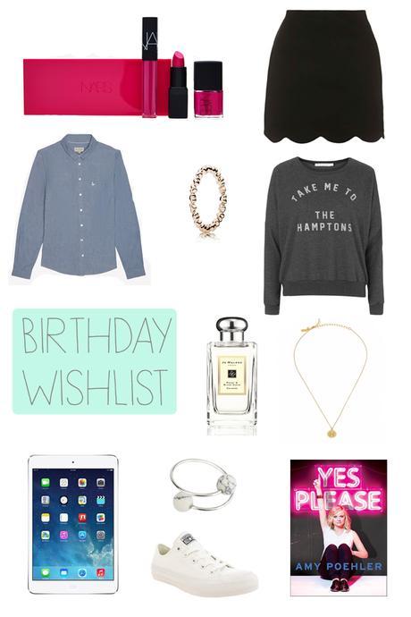 Hello Freckles Birthday Wishlist