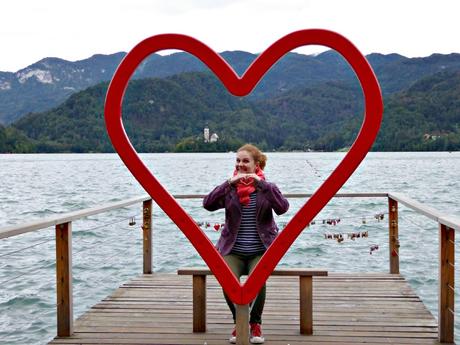 Feeling the love at Lake Bled ♥