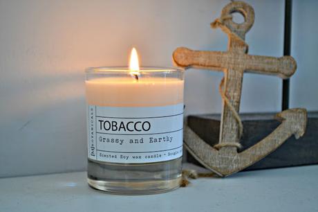 MBotanicals Tobacco soy wax candle