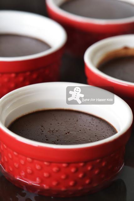 Chocolate pots de crème (William Sonoma)