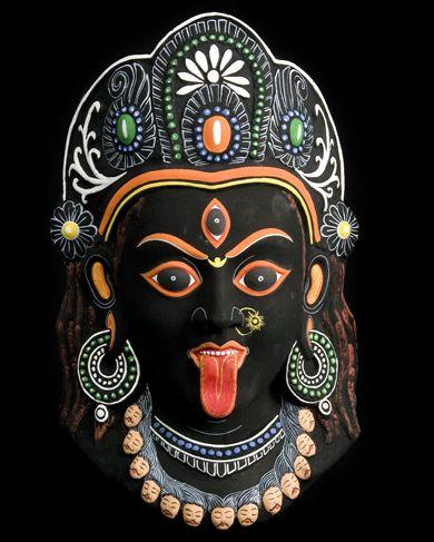From India, and ancient goddess of power, Kali... Kali Mask •●: 
