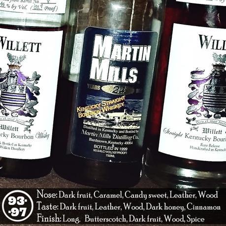 Martin Mills 24 years Bourbon Review
