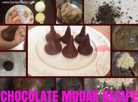 Chocolate Modak Recipe for Toddlers and Kids