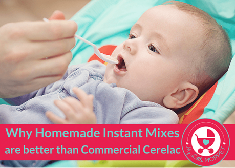 Why Homemade Food Mixes are better than Commercial Cerelac for Babies