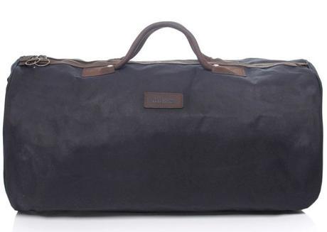 nbarbour waxed holdall-min