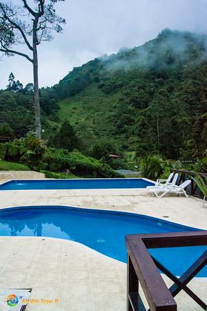 Casa Grande pool in the cloud forest, Bambito, Chiriqui, Panama