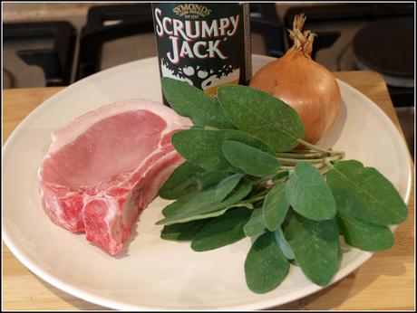 Cider-braised pork with Sage