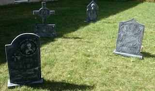 Halloween Headstones DIY