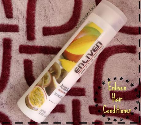 Enliven Silicone Free Hair Conditioners Review - Mango and Passionfruit, Raspberry and Red Apple, Kiwi and Fig