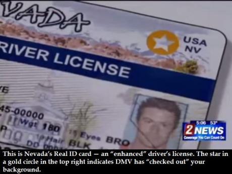 Nevada's Real ID card