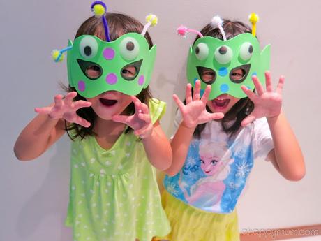 Creativity 521 #76 - DIY Alien Masks