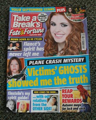 We're in a magazine...sharing our ghostly experiences!!