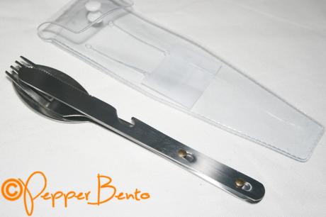 Gelert KFS Knife Fork Spoon Bottle Opener Clip Set O
