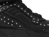 Studded Shine: Givenchy Tyson Leather High-Top Sneaker