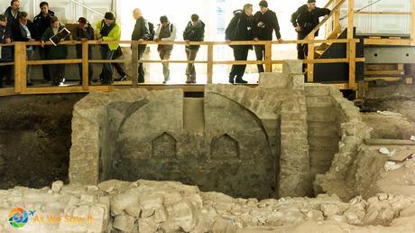 Archaeological excavations in Cologne Germany