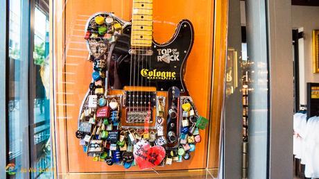 Guitar in Cologne's Hard Rock Café