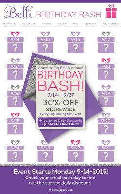 Join Belli Skincare’s Birthday Bash for Big Savings!