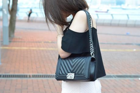 Daisybutter - Hong Kong Lifestyle and Fashion Blog: Chanel Boy handbag, Central Pier Hong Kong