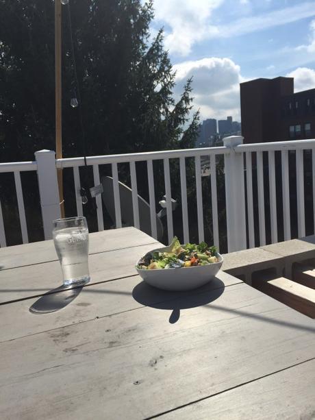 Lunch on the roof
